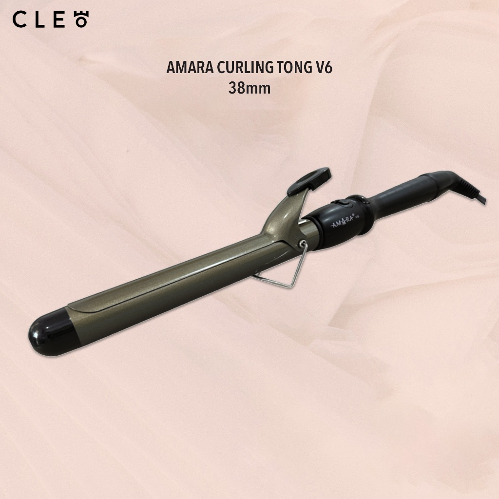 Amara Professional Curling Tong V6 100% Original - Catok Rambut/Catok Curly/Catok Keriting