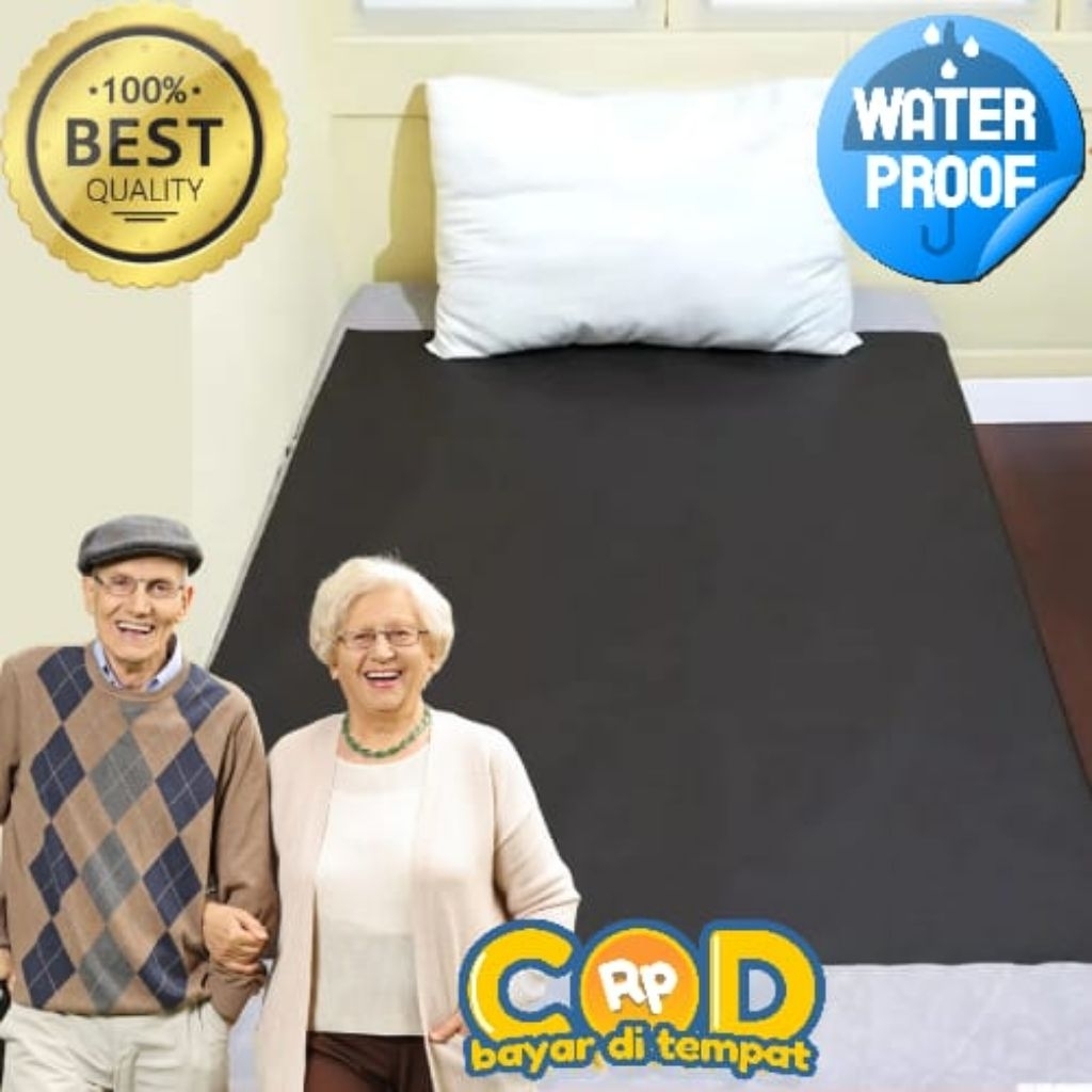 Perlak alas tidur lansia dan dewasa anti air , nyaman di pakay tida mudah sobek, dari (bahan kulit s