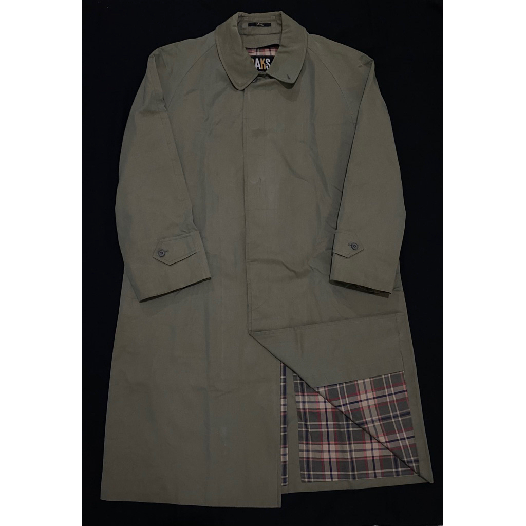 Coat Daks London (Army, diweb 20jt) / Coat Branded Daks London (Tag lengkap) / Coat Branded