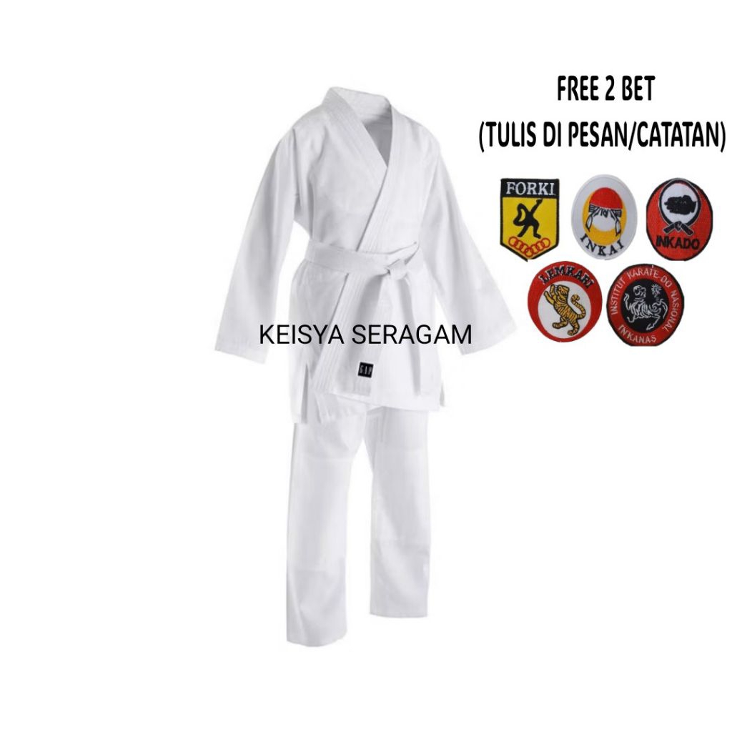 BAJU KARATE PEMULA ANAK & DEWASA GAP