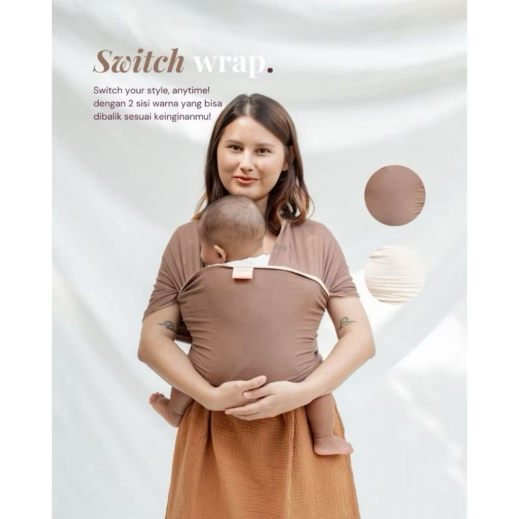 (PRELOVED) MIKHADOU STRETCHY WRAP