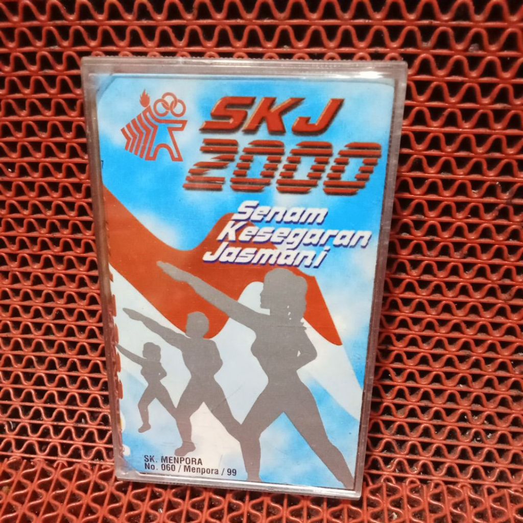 Kaset pita SKJ 2000 SENAM KESEGARAN JASMANI 100% ORIGINAL