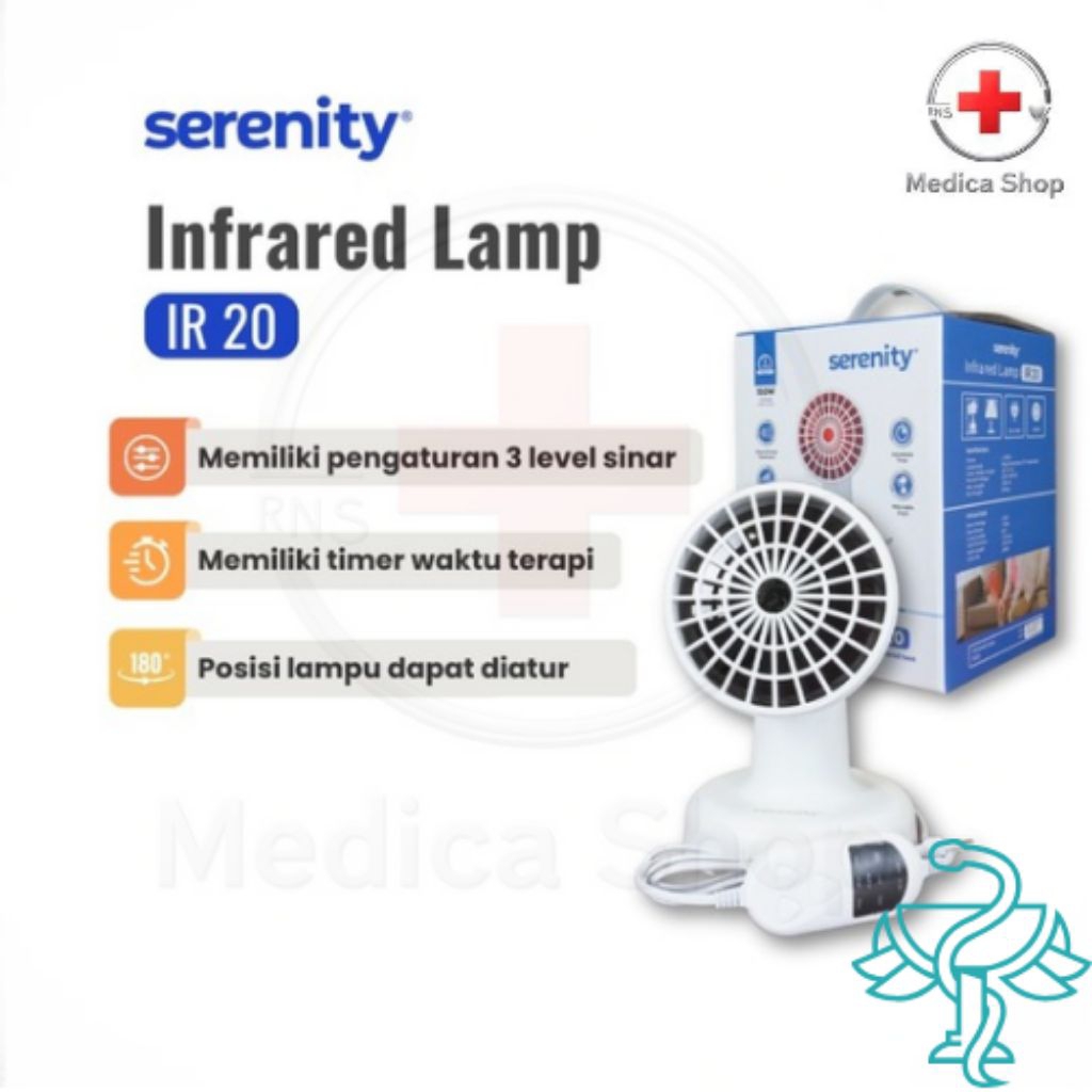 SERENITY LAMP INFRA RED 20/lampu infrared terapi fisioterapi