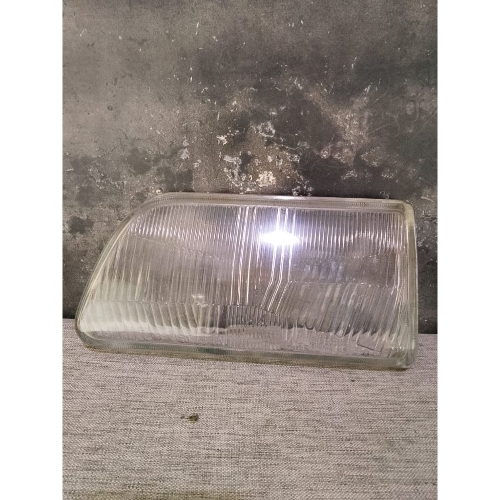 Mika kaca lampu depan Headlamp starlet kotak tahun 84-88 original