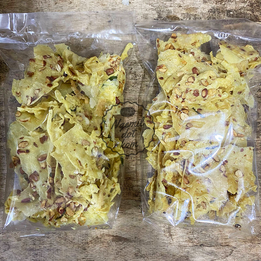 PEYEK BULAT / PEYEK KACANG KEPINGAN / PEYEK GURIH KACANG TANAH