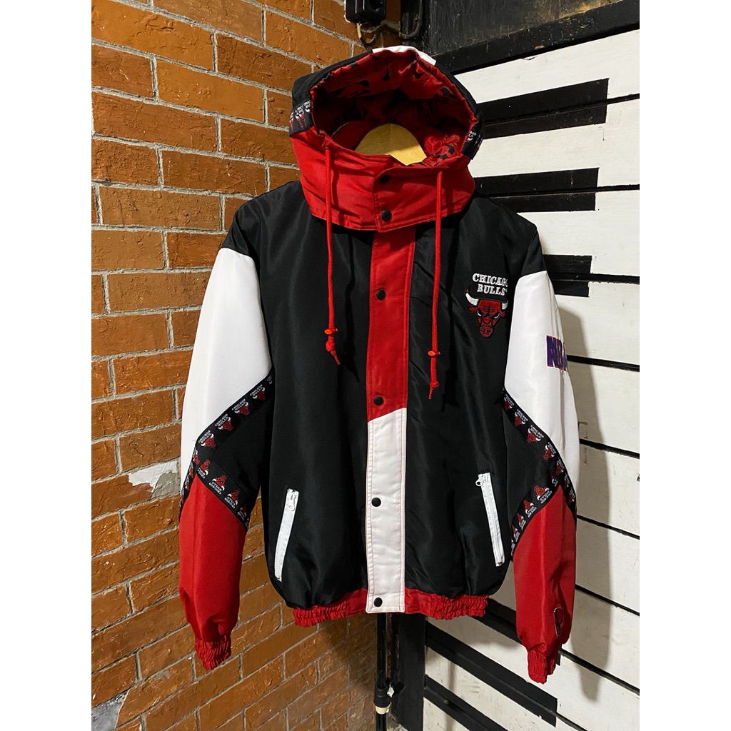 Jaket pro player chicago bulls 90s