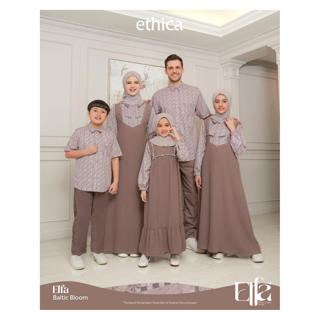 Sarimbit Ethica 2026 / Sarimbit keluarga 2026 / sarimbit ethica elfa baltic bloom