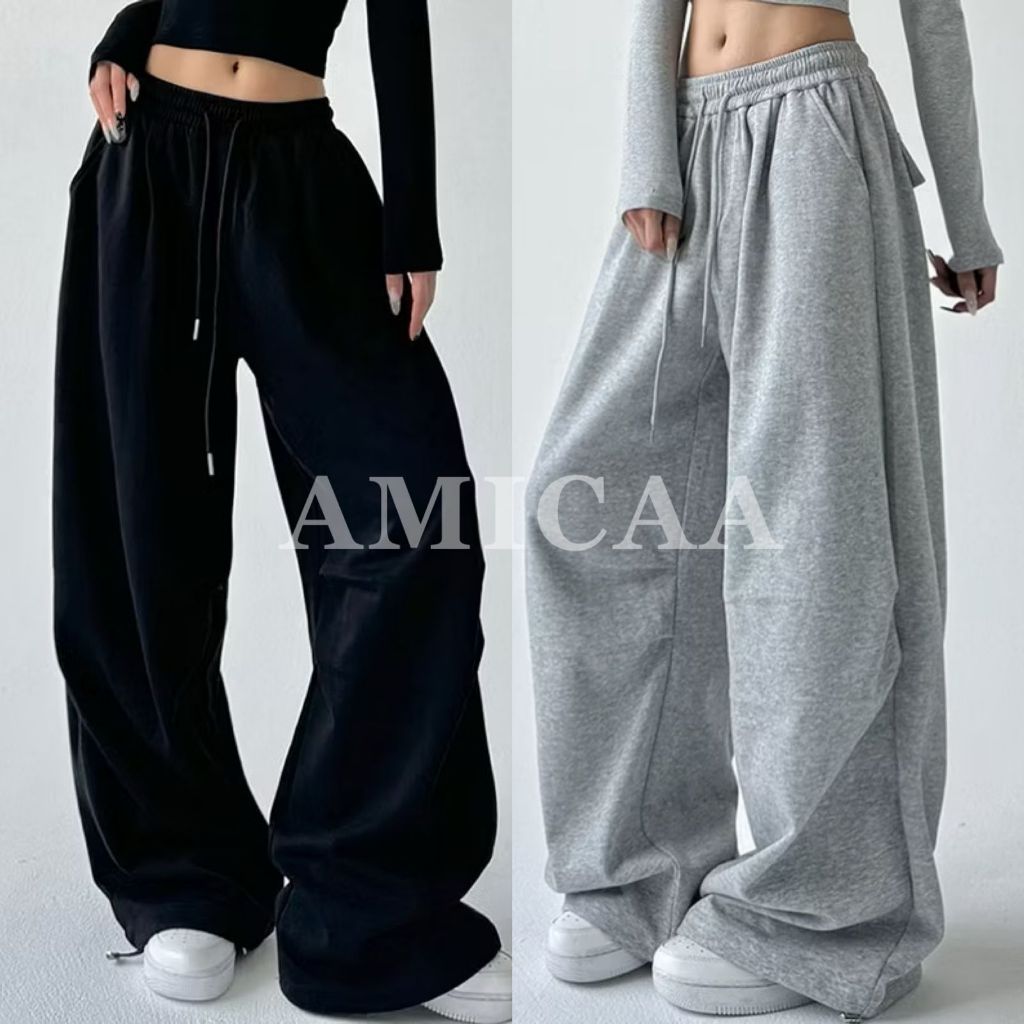 Baggy Pants Basic Sweatpants Unisex