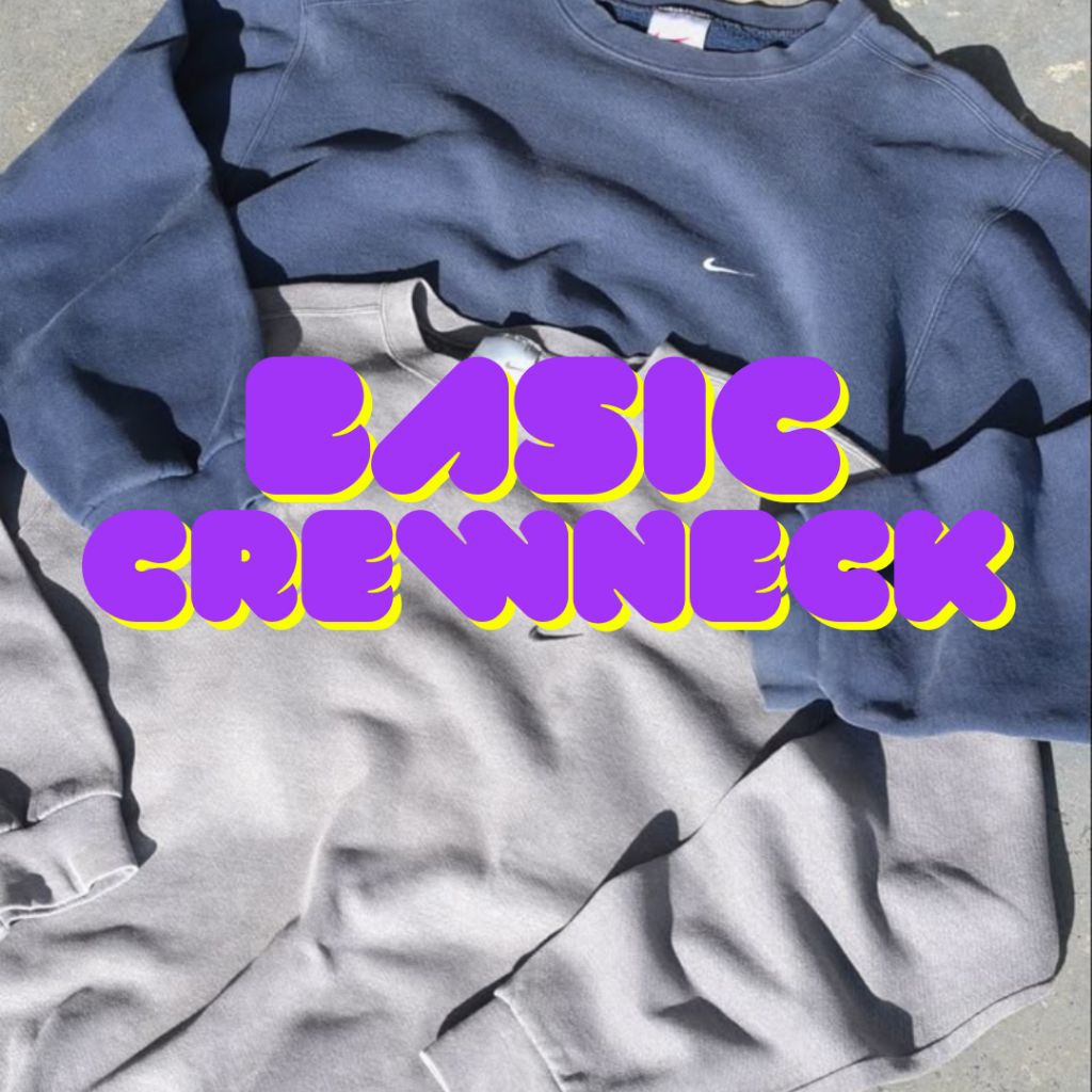 Sweatshirt Crewneck Switer Basic Second Preloved Good Condition Full Brand Uniqlo, H&M, Top Ten, Gio