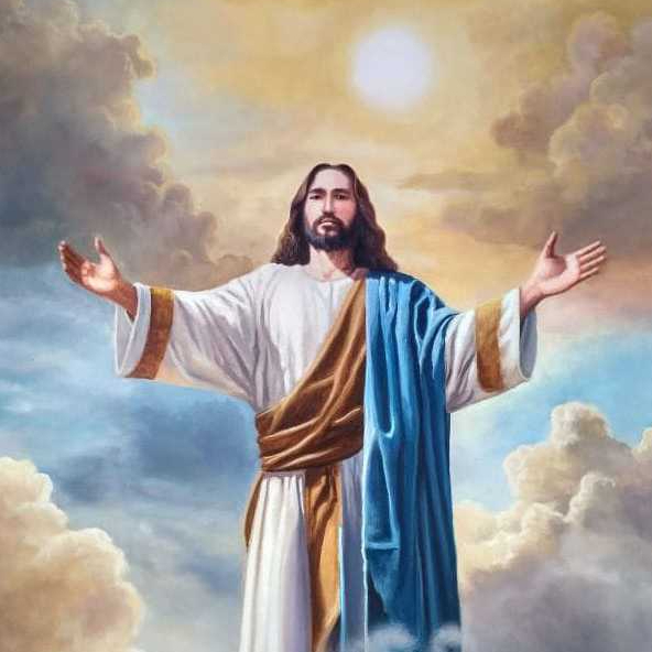 Lukisan Yesus Memberkati