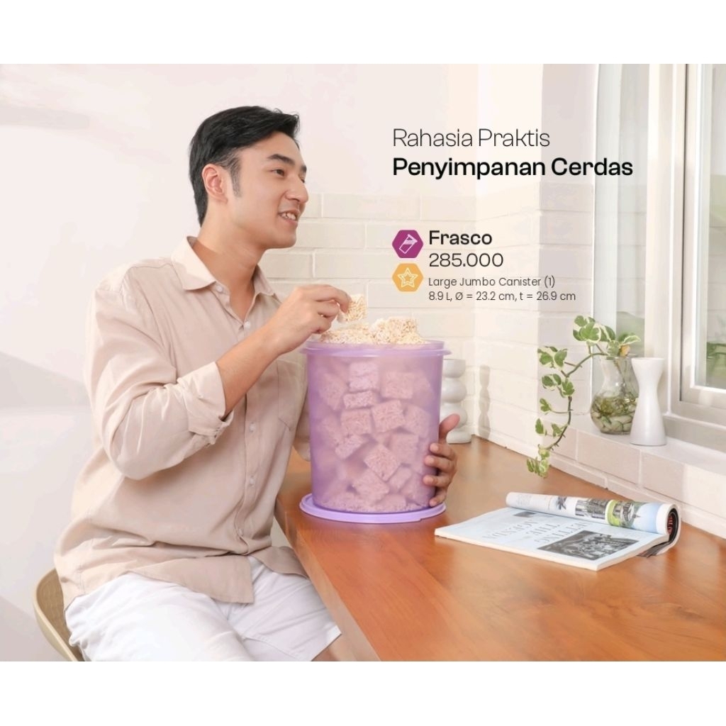 Toples Kerupuk Frasco 8,9 Liter Moorlife