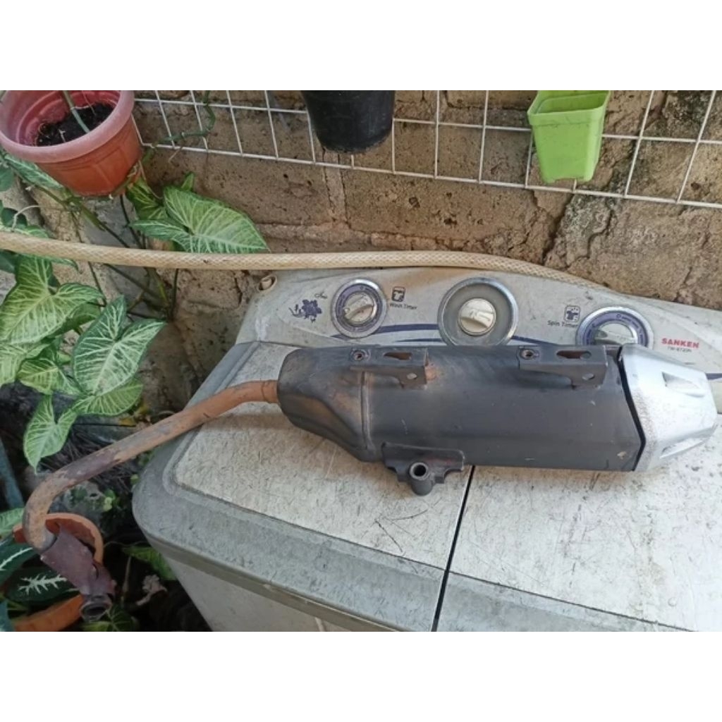 Knalpot vario 150 vario 125 New Honda original ori copotan standar kelengkapan sepertsss