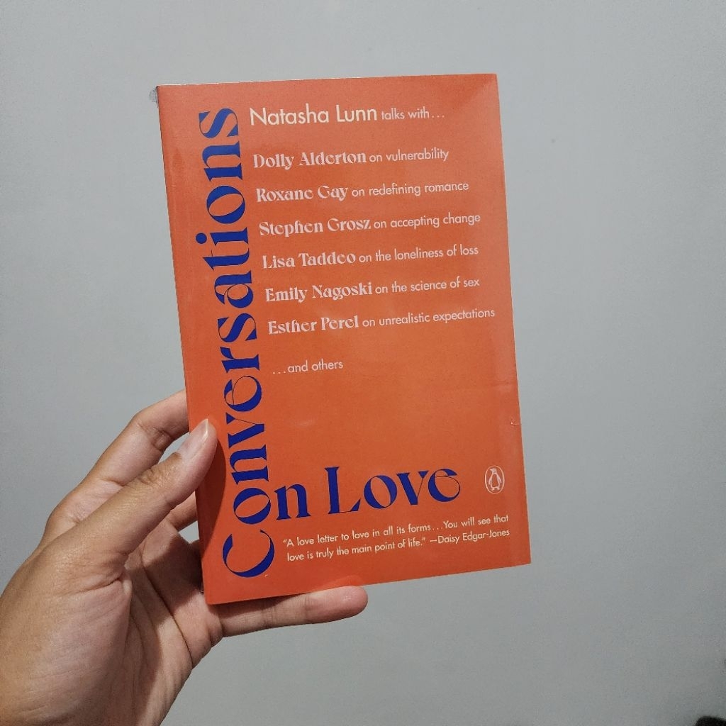 [READY NEW] Conversation on love by Natasha Lunn (PB US import original)