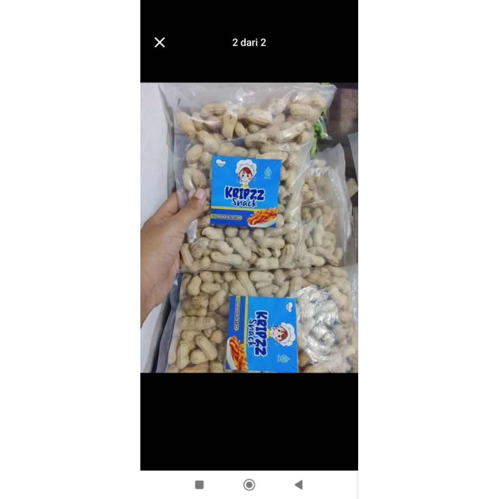 kacang goreng asin oven