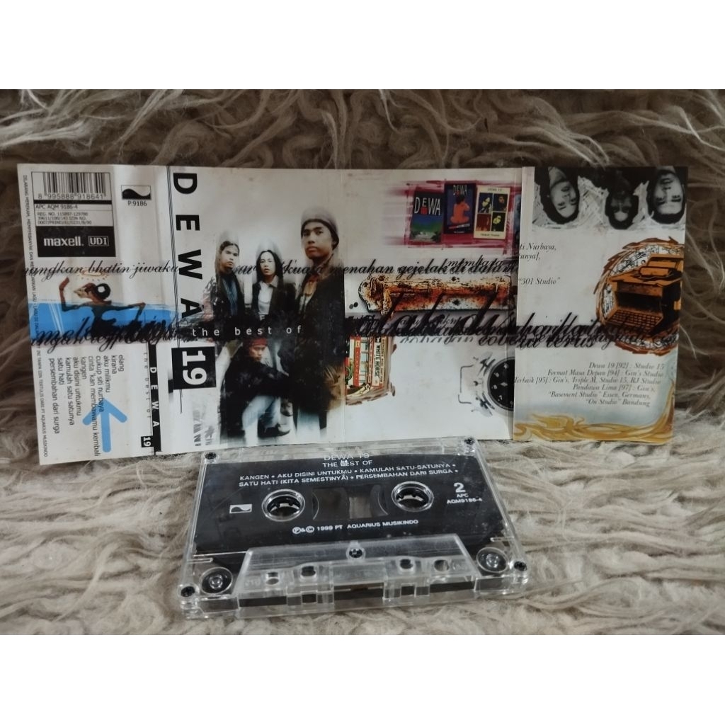 the best of dewa 19 kaset pita