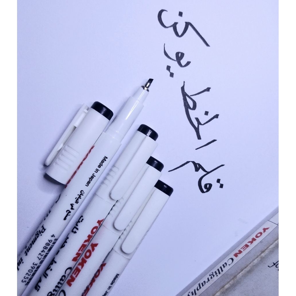made in JAPAN - spidol kaligrafi YOKEN - qalam kaligrafi - handam spidol