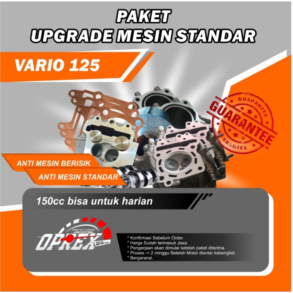 PAKET BORE UP VARIO 125