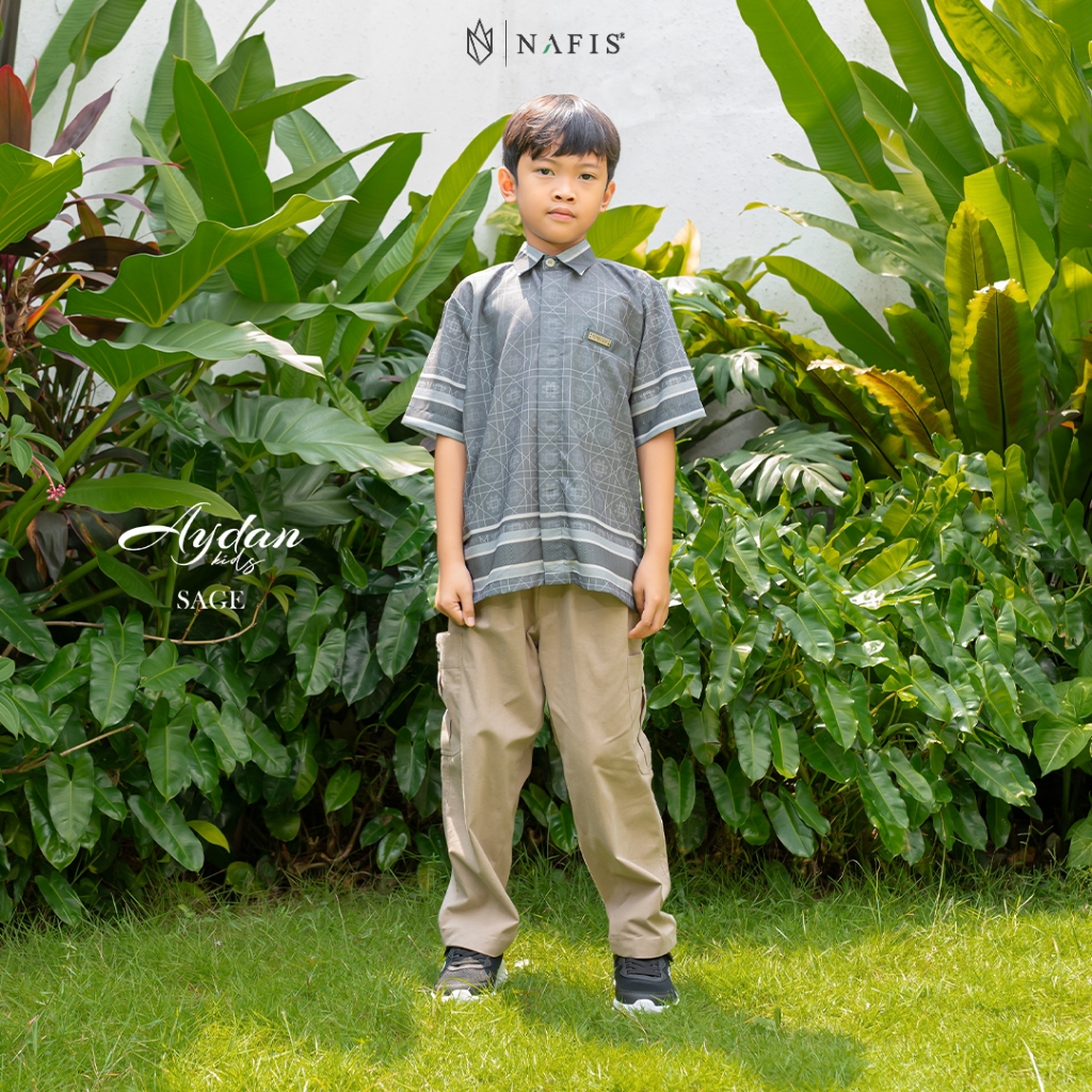 NAFIS SARIMBIT HARMONY  ZAYYANA KOKO AYDAN KIDS Material ROMARIO PREMIUM