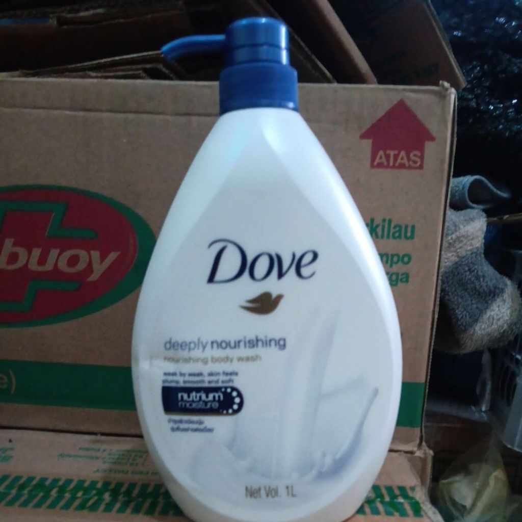 Dove Sabun Mandi Cair Deeply Nourishing Botol Pump 1000ml