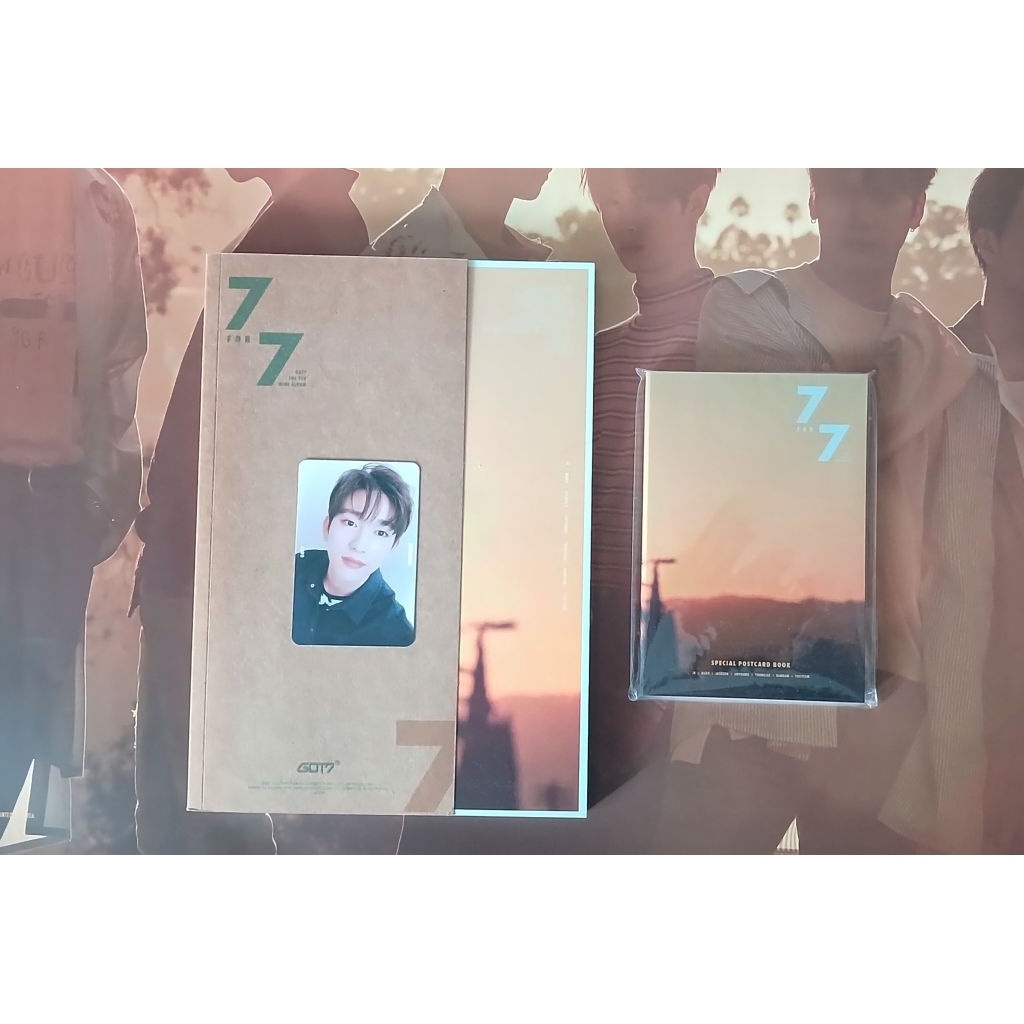 GOT7 ALBUM 7 FOR 7 GOLDEN HOUR JINYOUNG VER