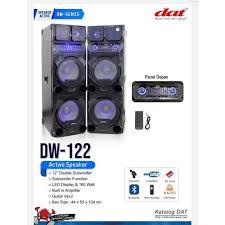 Speaker Aktif Pasif DAT DW122 12 Inc x4 Bluetooth