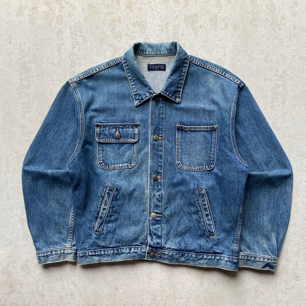 Caspi Trucker Denim Jacket Alternatif Polo Ralph Lauren