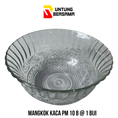 [1 PCS] MANGKOK KACA PM 10 B / MANGKOK KACA BULAT / MANGKOK SOUVENIR