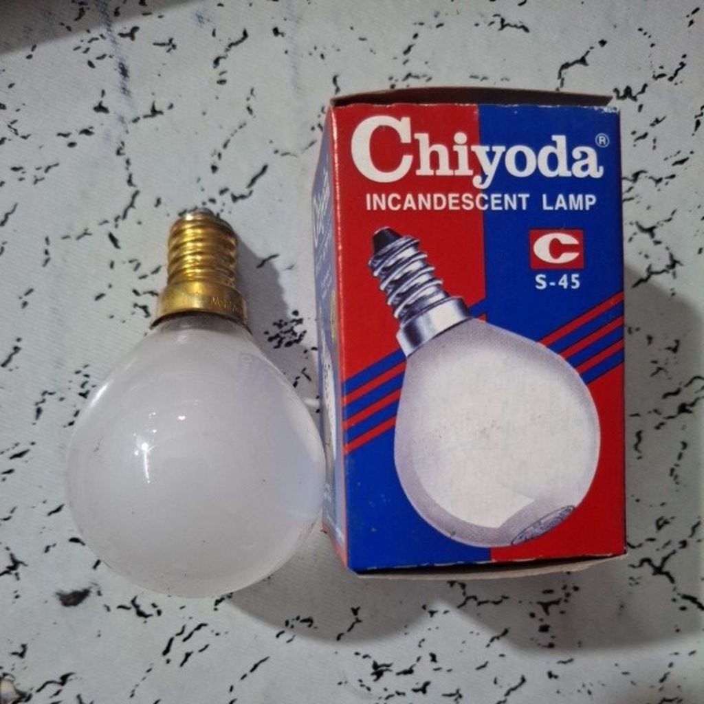 chiyoda lampu hias E14 25w frosted
