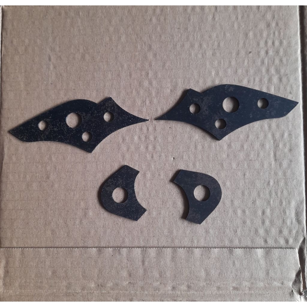 manisan rangka model kupu-kupu pemanis rangka motor cb gl100 gl125 k5