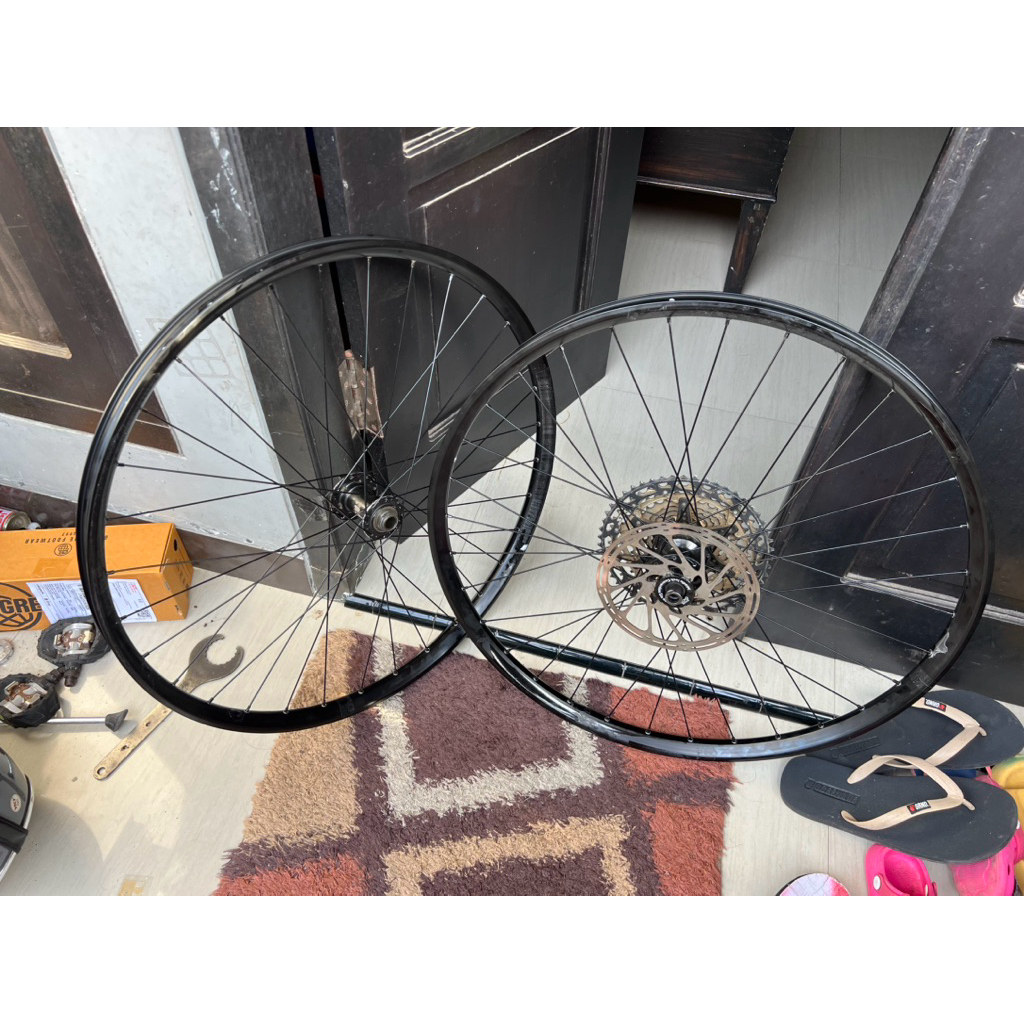 whellset 29ers rims 3.5cm boost michrosplin