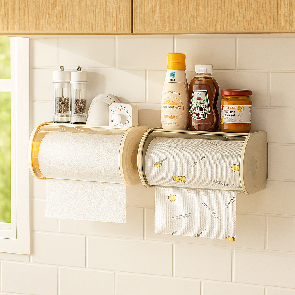 Tempat Tissue Toilet Aesthetic Minimalis Tempel Praktis Kotak Tisu WC Lucu dan Unik