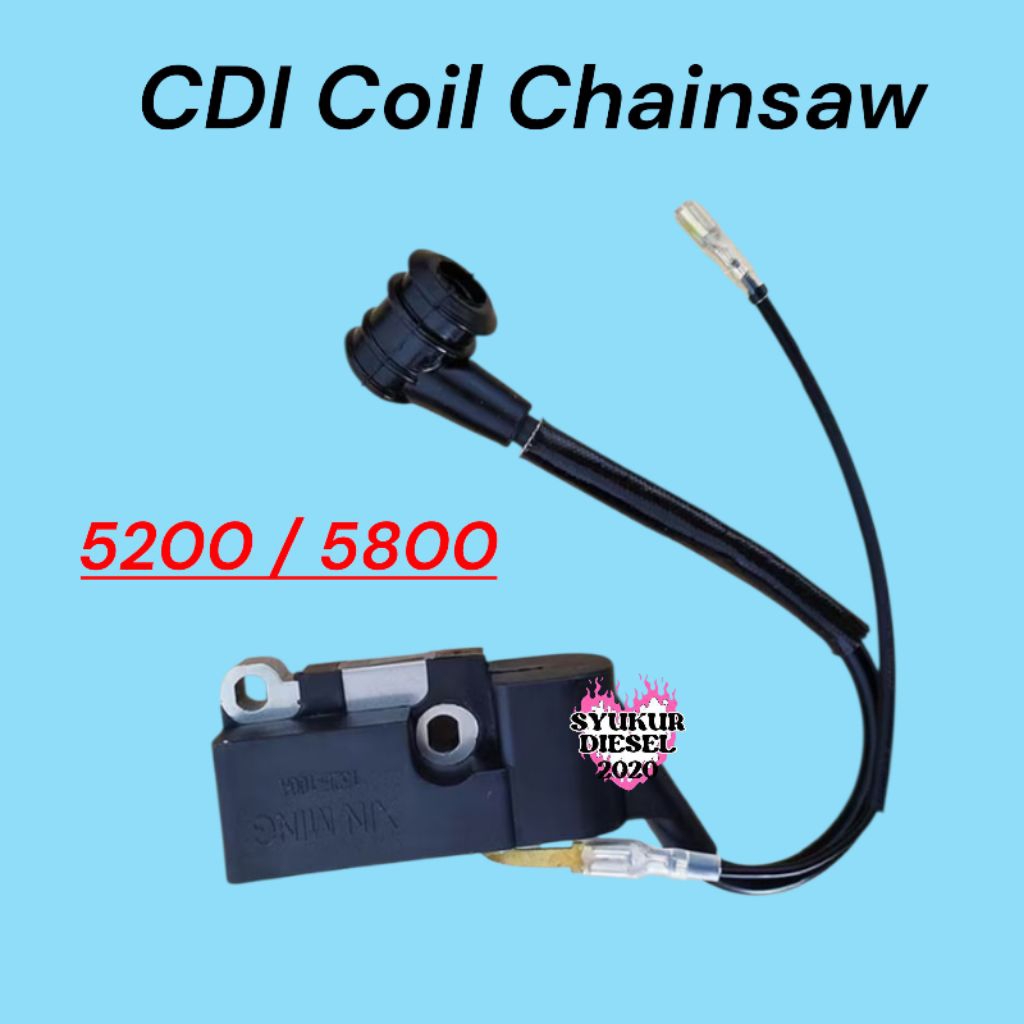 CDI COIL CHAINSAW 5200/5800 - Coil Ignition Senso Chainsaw 5200/5800