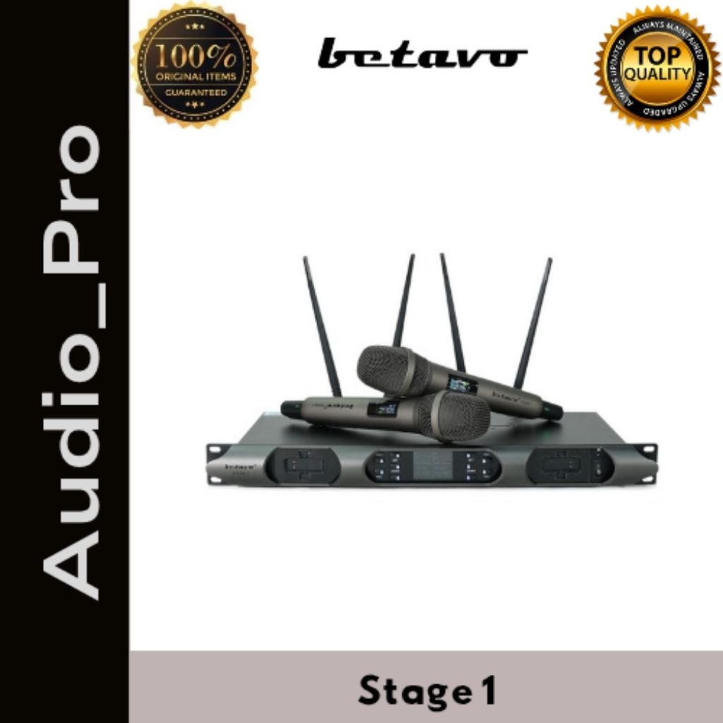 MIC WIRELESS BETAVO STAGE 1 | MIC HANDLE WIRELESS BETAVO STAGE 1