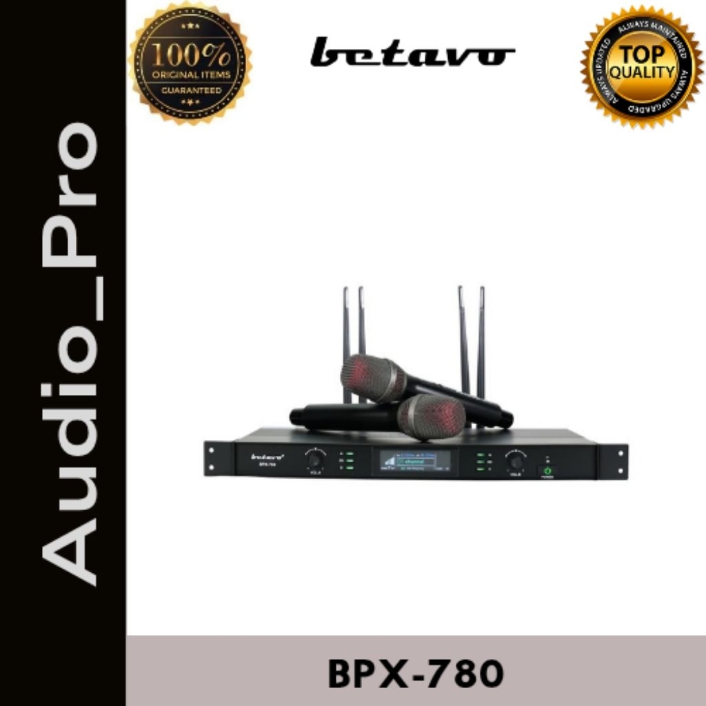 Mic Wireless Betavo BPX-780 | Mic Handle Betavo BPX-780 Original