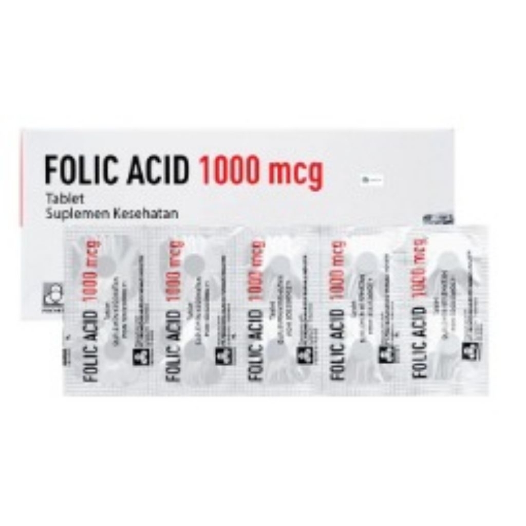 FOLIC ACID 1000 MCG