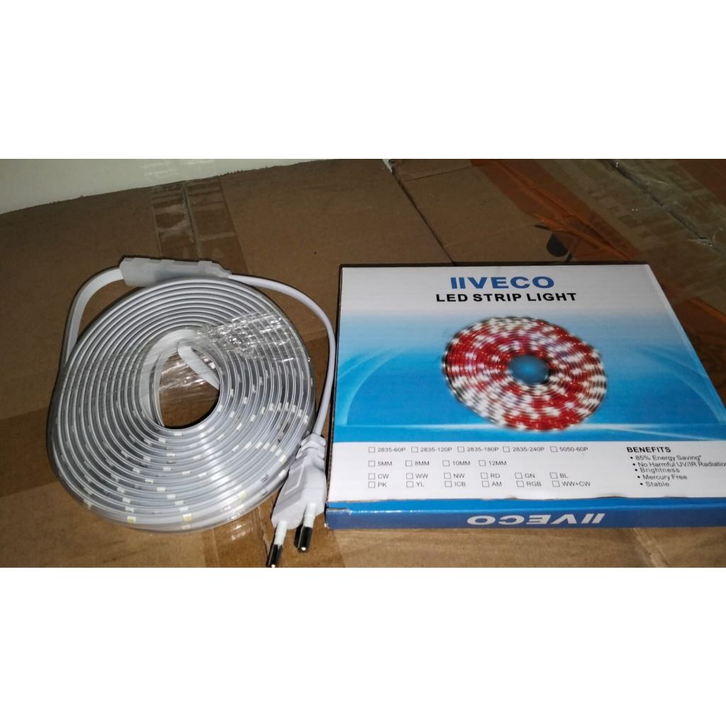 LED Strip 7M RGB - Lampu Hias Merah Putih Dekorasi