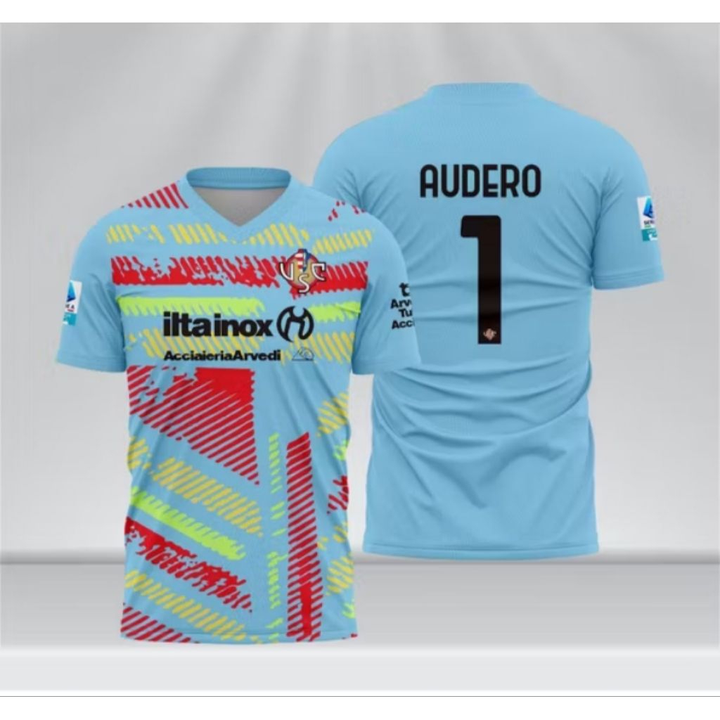 JERSEY CREMONESE GK KIPER 2025-2026 SPESIAL EDITION EMIL AUDERO GRATIS NAMA DAN NOMOR PUNGGUNG
