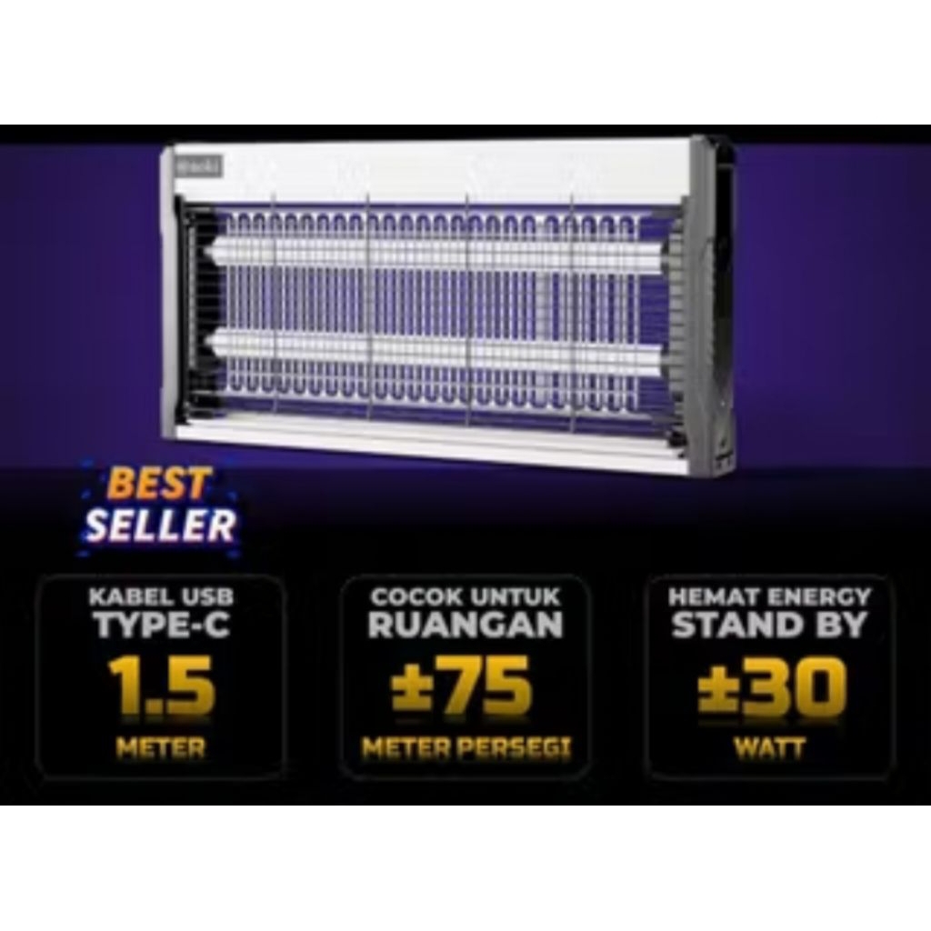 insect killer perangkap nyamuk lampu UV