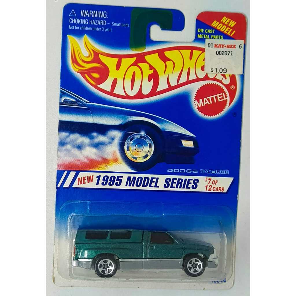 Hot Wheels Green Dodge RAM 1500