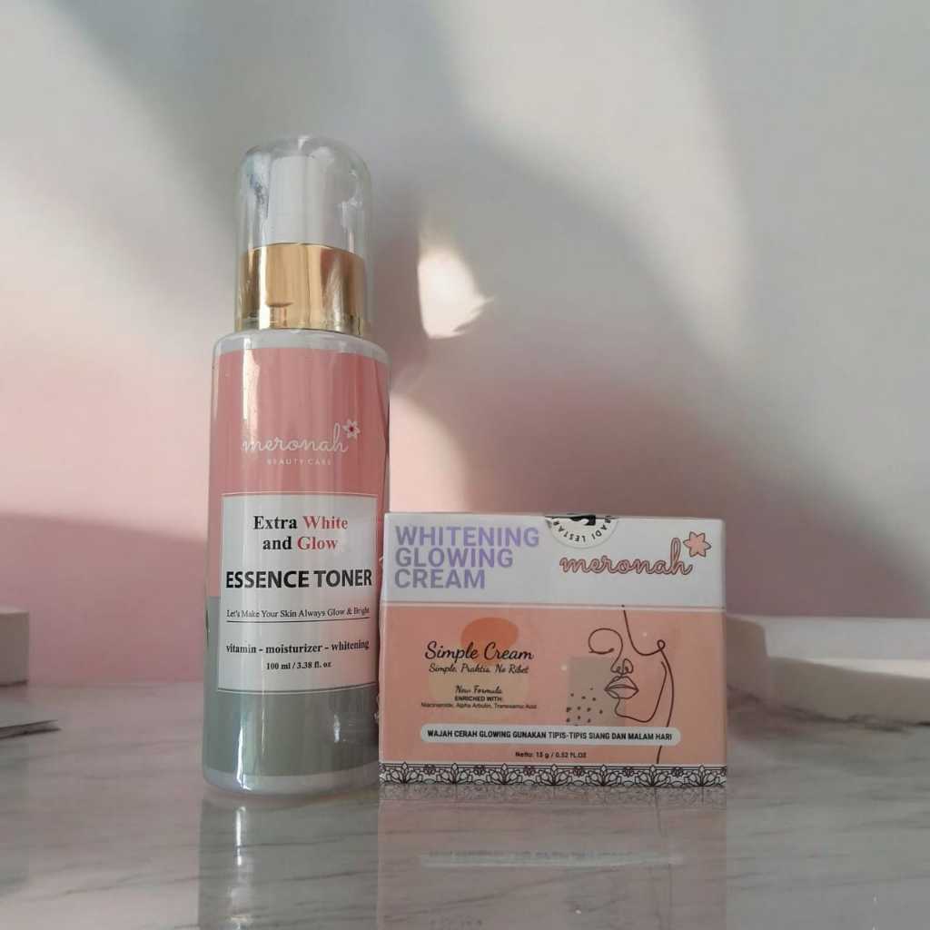 Paket Meronah Cream + Essence Toner ORIGINAL BPOM