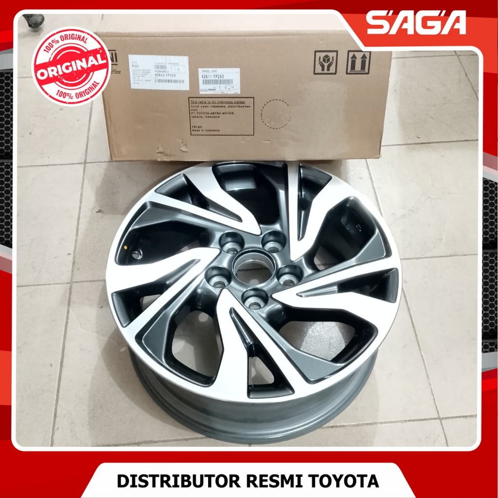 SAGA | Velg Innova Reborn 2021 Original Toyota 42611-YP250