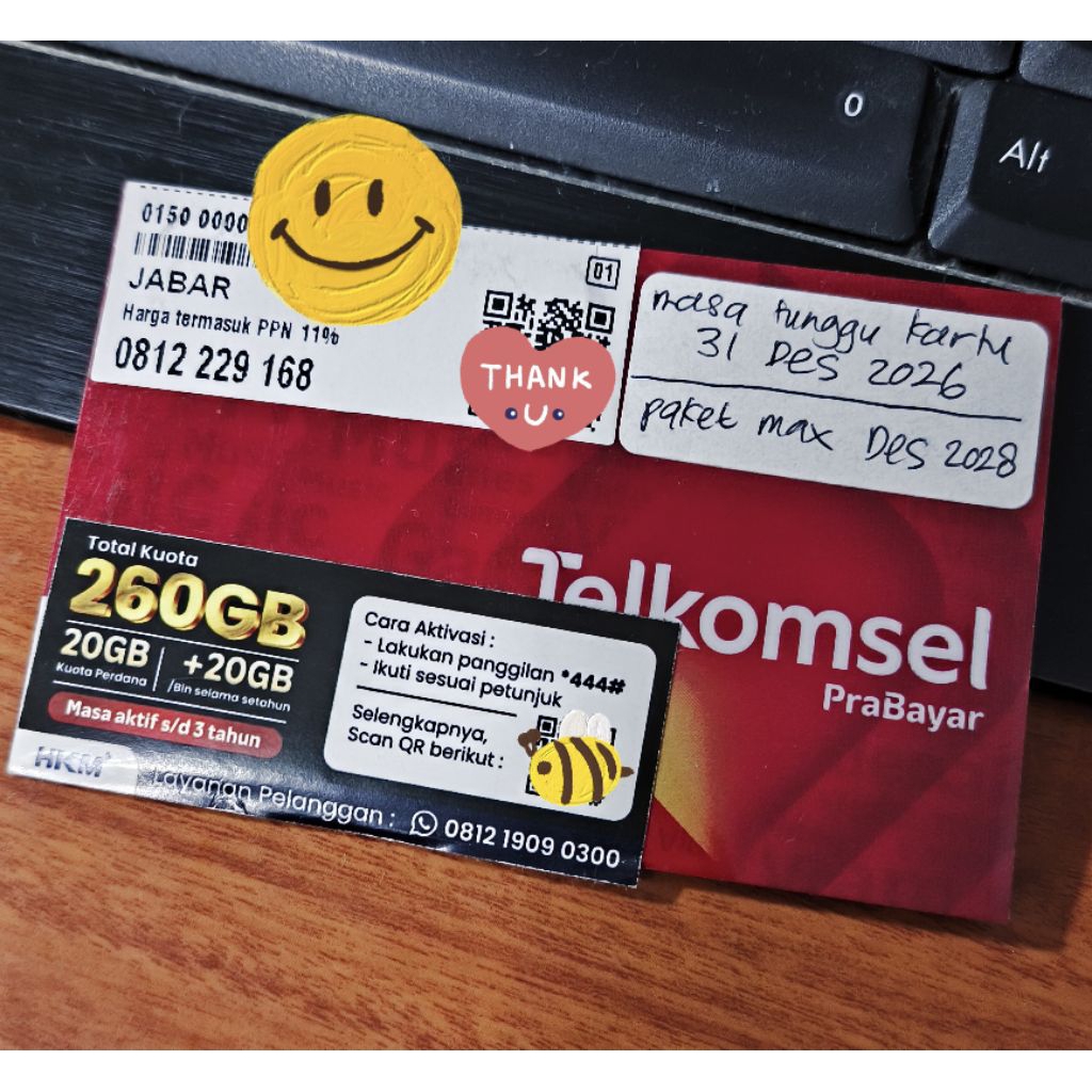 Telkomsel Prabayar Segel 0812229168
