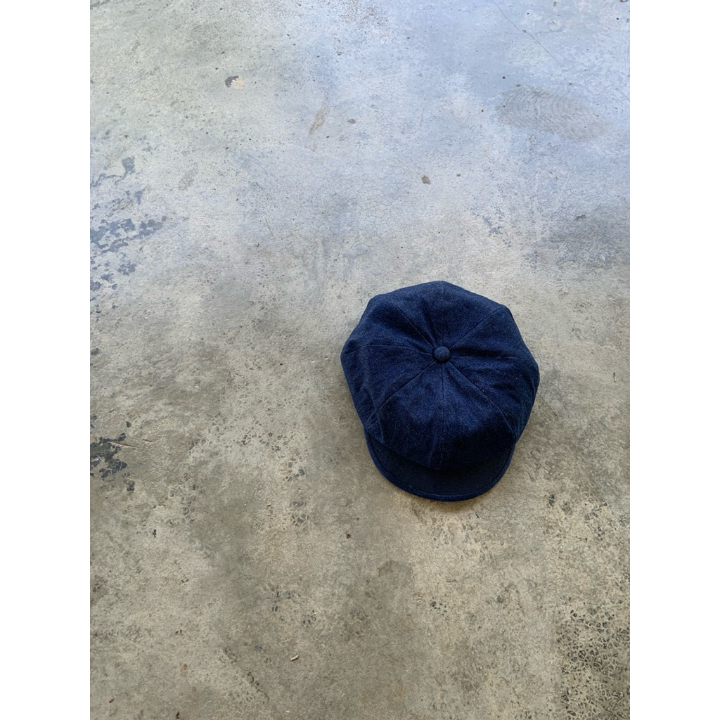 Japanese CA4LA Denim Newsboy Cap