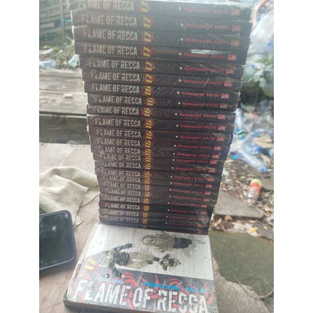 komik flame of recca premium cabutan