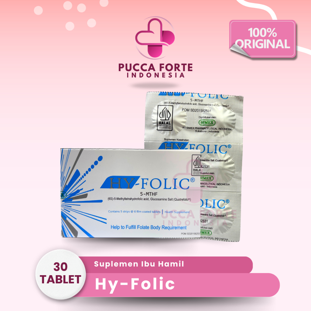 Hy-Folic - Suplemen penunjang Asam Folat untuk Ibu Hamil