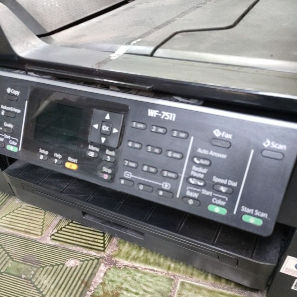 LCD Panel Display Epson WF7511 Layar LCD Printer WF-7511