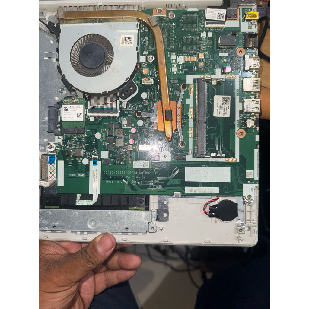 Mainbord Lenovo 320-14AST A9-9420 mainbord normal garansi