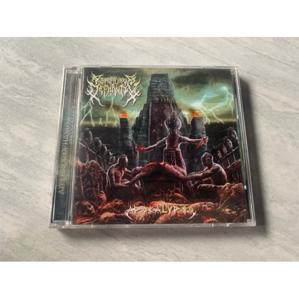 ANTHROPOPHAGUS DEPRAVITY Apocalypto - CD import original released By Comatose music