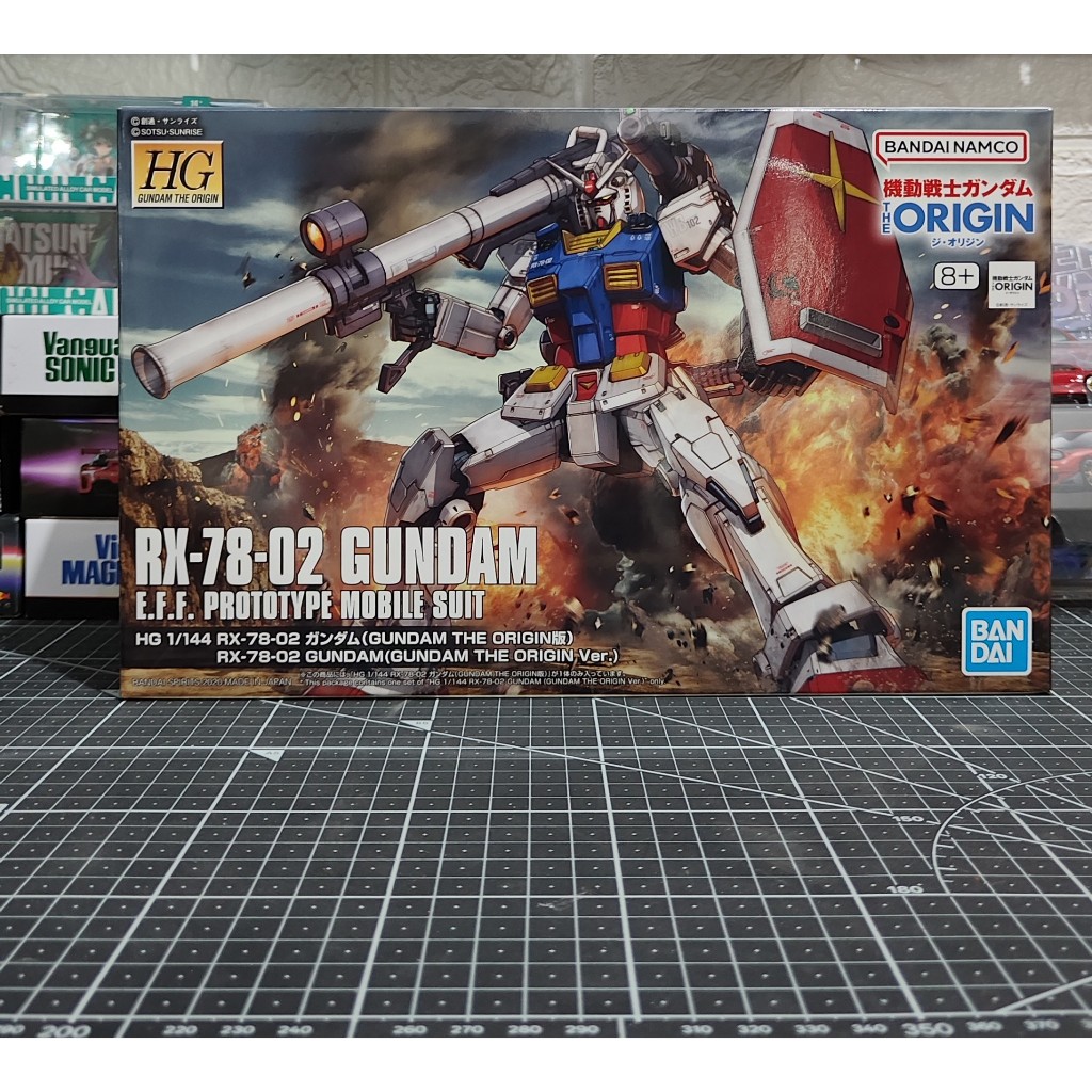 BANDAI HG 1/144 RX-78-02 GUNDAM [ORIGIN]