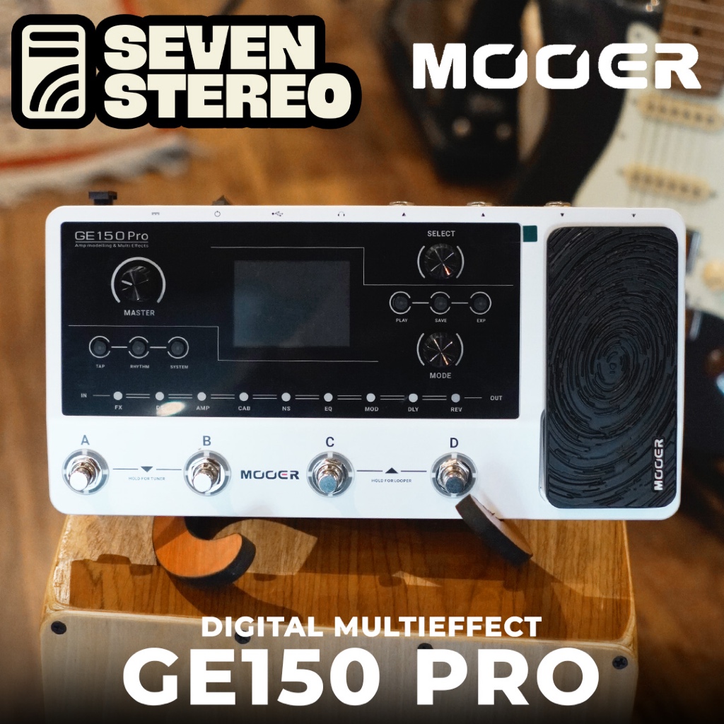 Mooer GE150 Pro Multi Effect - Efek Gitar Digital